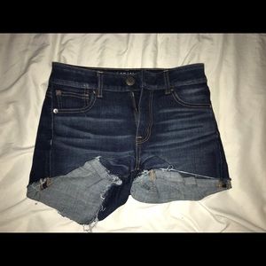 American Eagle high wasted dark denim